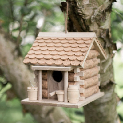 Hanging Garden Bird House with Cork Price Comparisons | Compare The Build