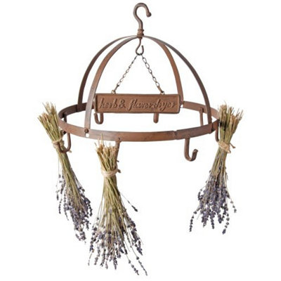 Hanging Herb & Flower Dryer Rack