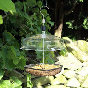 Hanging Mealworm Canopy Bird Feeder Perfect For Garden Wild Birds Wildlife