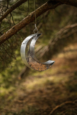 Hanging Moon Garden Bird Feeder - 7