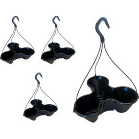 Hanging Planters / Baskets Pack of 4 Hanging Plant Pots