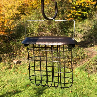 Hanging Suet Block Bird Feeder For Selections Metal Bird Feeding Stations