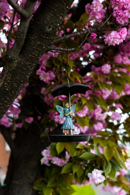 Hanging Wild Garden Bird Feeder Fairy Ornament - 3