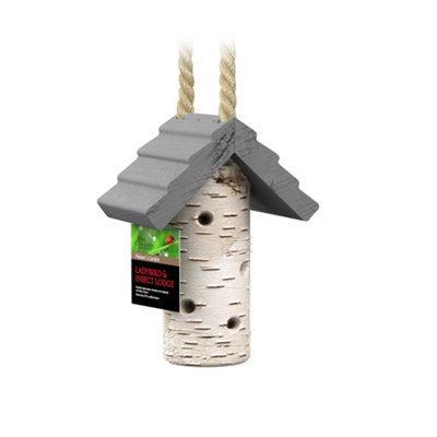 Hanging Wooden Ladybird & Insect Lodge