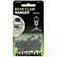 Hangman Black Bear Claw Picture Hanging Screws (10 Pack) BCD-10