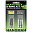 Hangman Heavy Duty D-Ring Picture Hanging Kit HDK
