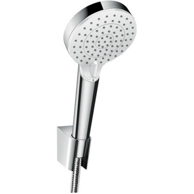 Hansgrohe Crometta 100 Vario Shower Set EcoSmart, White/Chrome, 100 mm ...