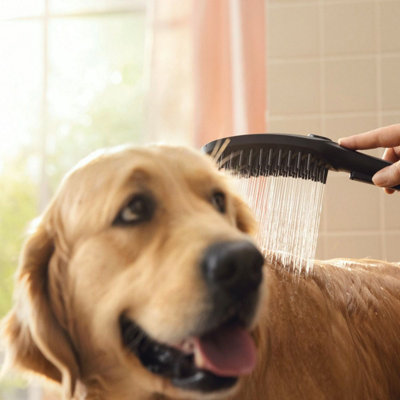 Dog grooming best sale shower hose