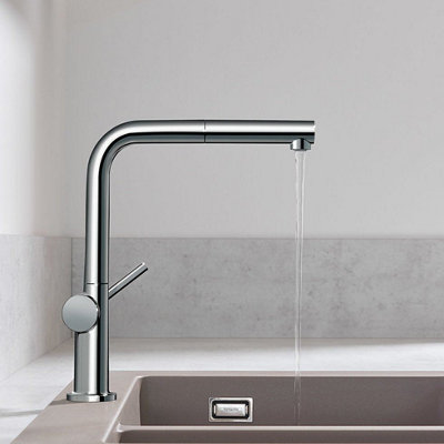 Hansgrohe Talis M54 Kitchen Mixer Tap Single Lever Swivel Spout Chrome Modern
