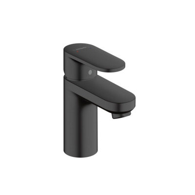 hansgrohe Vernis Blend 70 Single Lever Basin Mixer Tap without waste In Matt Black