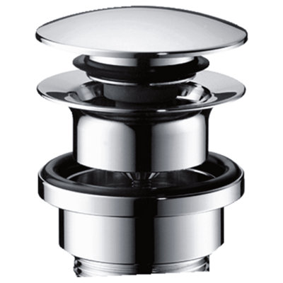 hansgrohe Waste set brass push-open for basin and bidet mixers