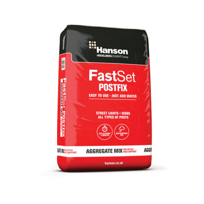 Hanson Postfix Concrete Fast Set Plastic Bag Approx. 20kg