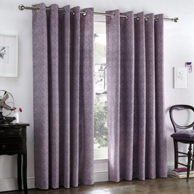 Hanworth Pair of Eyelet Curtains