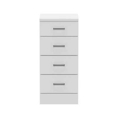 HAPI 350 Floor Stand 4 Drawer Gloss White