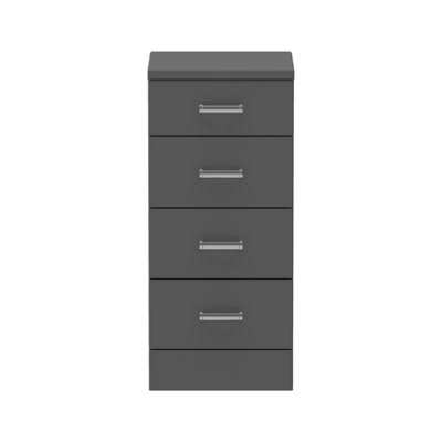 HAPI 350 Floor Stand 4 Drawer Matt Anthracite