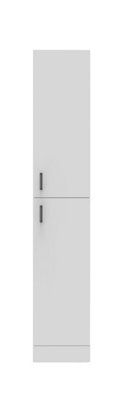 HAPI Tall 2 Door/1 Drawer Gloss White