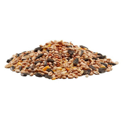 Happy Beaks All Seasons Wild Bird Food Seed Mix High Energy Premium Feed For Wild Birds (25.5kg)