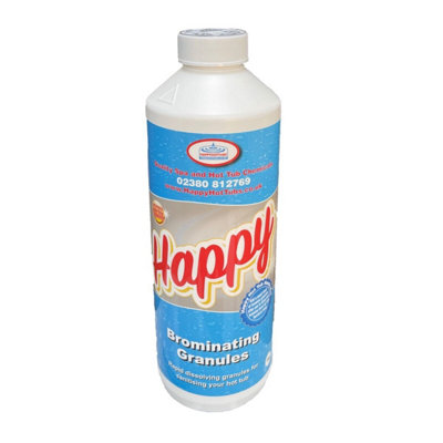 Happy Hot Tubs Bromine Granules 1kg DIY at B&Q