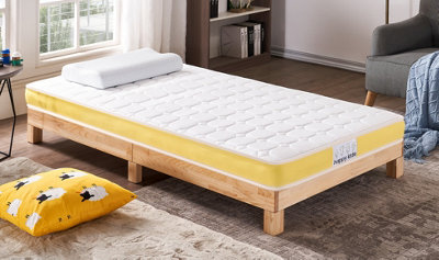 Single bunk deals bed mattress size