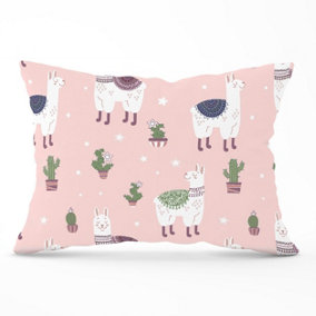 Happy Lama Cushions 33cm x 48cm