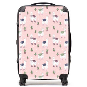 Happy Lama Design  Suitcase - Medium