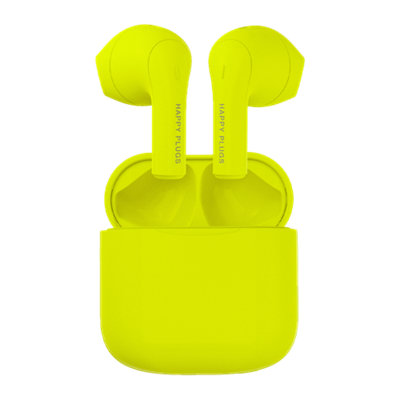 Happy Plugs Joy True Wireless Earphones - Neon Yellow
