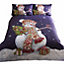 Happy Snowman King Duvet Cover and Pillowcases