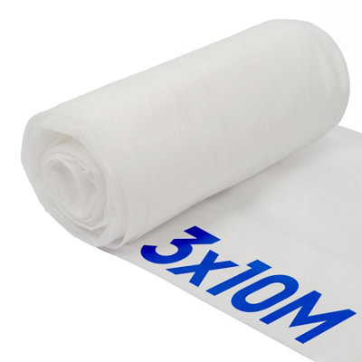 Harbour Housewares 50gsm Weed Control Fabric - 3M x 10M (3 Rolls)