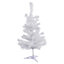Harbour Housewares - Artificial Fir Christmas Tree - 60cm - White