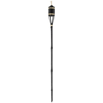 Harbour Housewares - Bamboo Garden Torches - 114cm - Black - Pack of 12 - 5