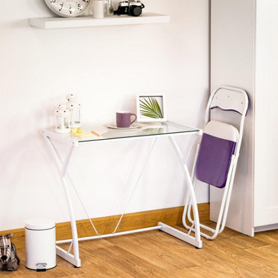 Harbour Housewares - Coloured Padded Folding Chairs  - 44cm - Multi - Pack of 6 - 5