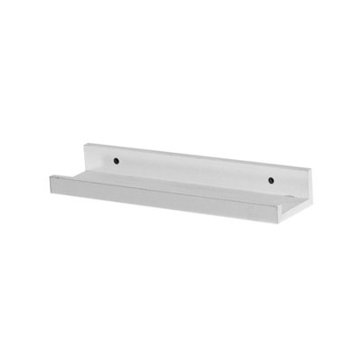 Harbour Housewares Floating Picture Ledge Wall Shelf 32.5cm White DIY at B&Q