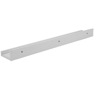 Harbour Housewares - Floating Picture Ledge Wall Shelves - 57cm - White - Pack of 6 - 4
