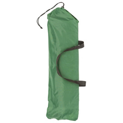 Harbour Housewares Folding Beach Lounger - Matt Black/Green - 5