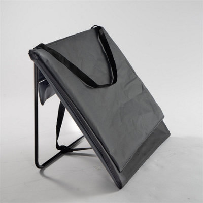 Harbour Housewares - Folding Beach Loungers - Grey - Pack of 2 - 5