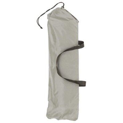Harbour Housewares Folding Beach Loungers - Matt Black/Beige - Pack of 2 - 5