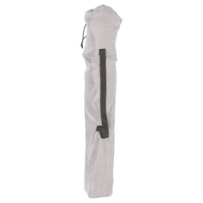 Harbour Housewares Folding Canvas Camping Chair - Matt Black/Beige - 4