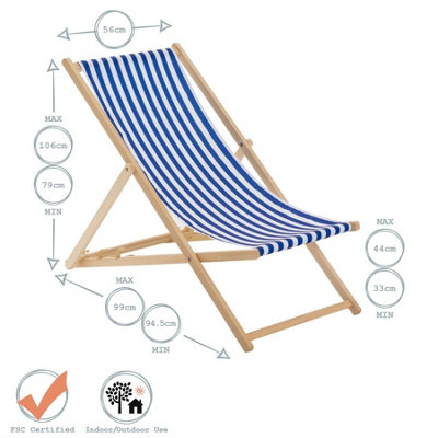 Harbour Housewares - Folding Wooden Garden Deck Chairs - Yellow - Pack of 4 - 6