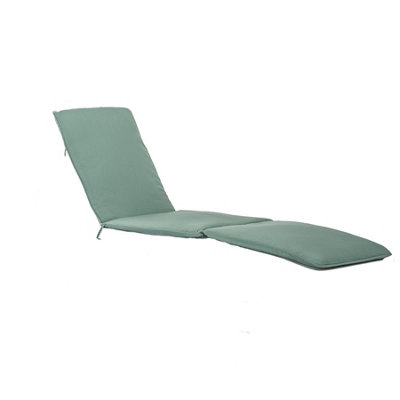 Harbour Housewares - Master Sun Lounger Cushion - Green