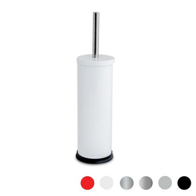 Harbour Housewares - Round Toilet Brush - White