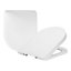 Harbour Housewares Square Soft Close Toilet Seats - White - Pack of 2