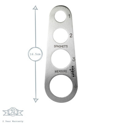 Harbour Housewares Stainless Steel Spaghetti Measure - Silver