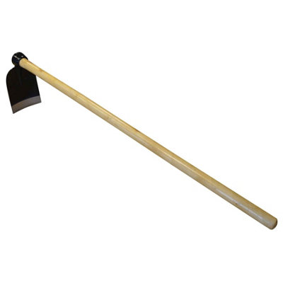 Harbour Housewares Steel Garden Hoe 110cm Natural