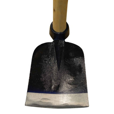 Harbour Housewares Steel Garden Hoe - 110cm - Natural