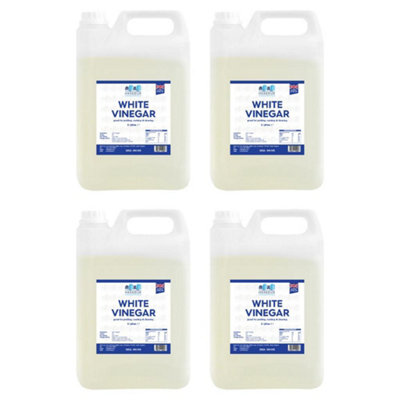 Harbour Housewares White Vinegar - 5L - Pack of 4
