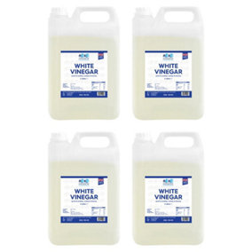 Harbour Housewares White Vinegar - 5L - Pack of 4