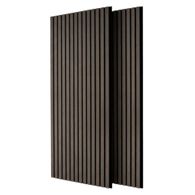 Harbour Housewares Wooden Acoustic Wall Panels - 120 x 60cm - Grey ...