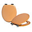 Harbour Housewares - Wooden Soft Close Toilet Seats - Beech - Pack of 2