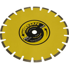 Hard Floor Saw Blade - 350mm Diameter - 25mm Bore - Concrete Floor Cutting Disc