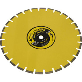 Hard Floor Saw Blade - 450mm Diameter - 25mm Bore - Concrete Floor Cutting Disc